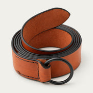 Sturdy Leather Belt, Iron Ring