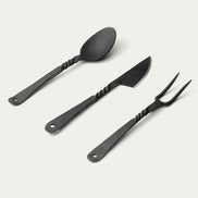 Hand-Forged Cutlery Set, Flat