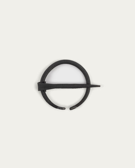 Hand-Forged Brooch, Round, 20 mm