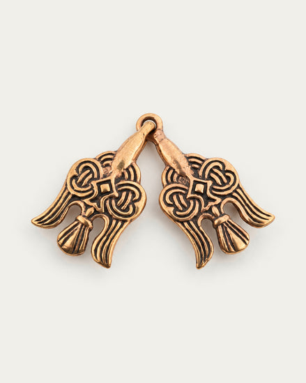 Raven Clasp, Small, Bronze