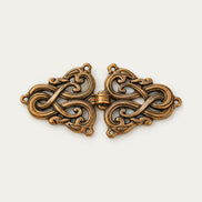 Serpent's Embrace Clasp, Bronze