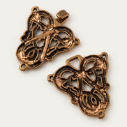 Serpent's Embrace Clasp, Bronze