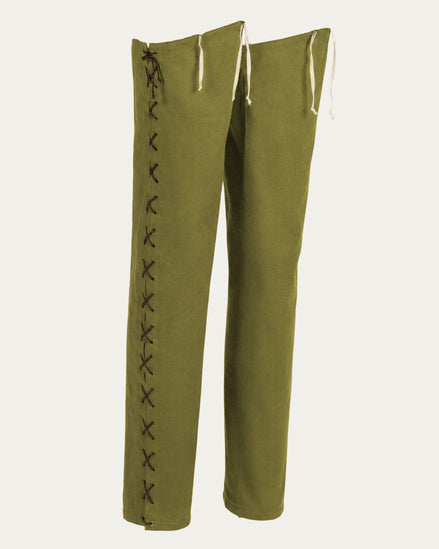 Elven Wool Hose, Forest Green