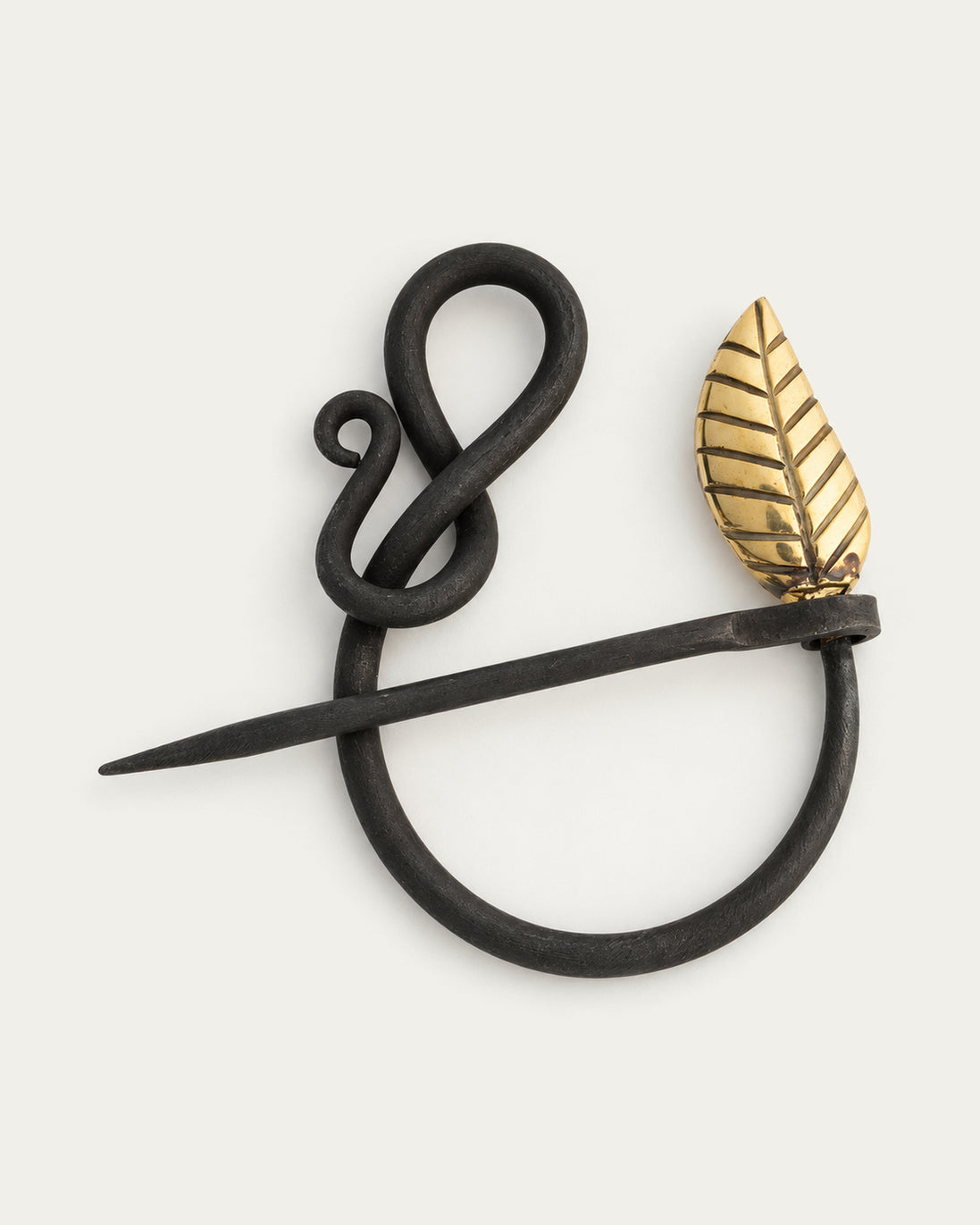 Hand-Forged Elven Brooch
