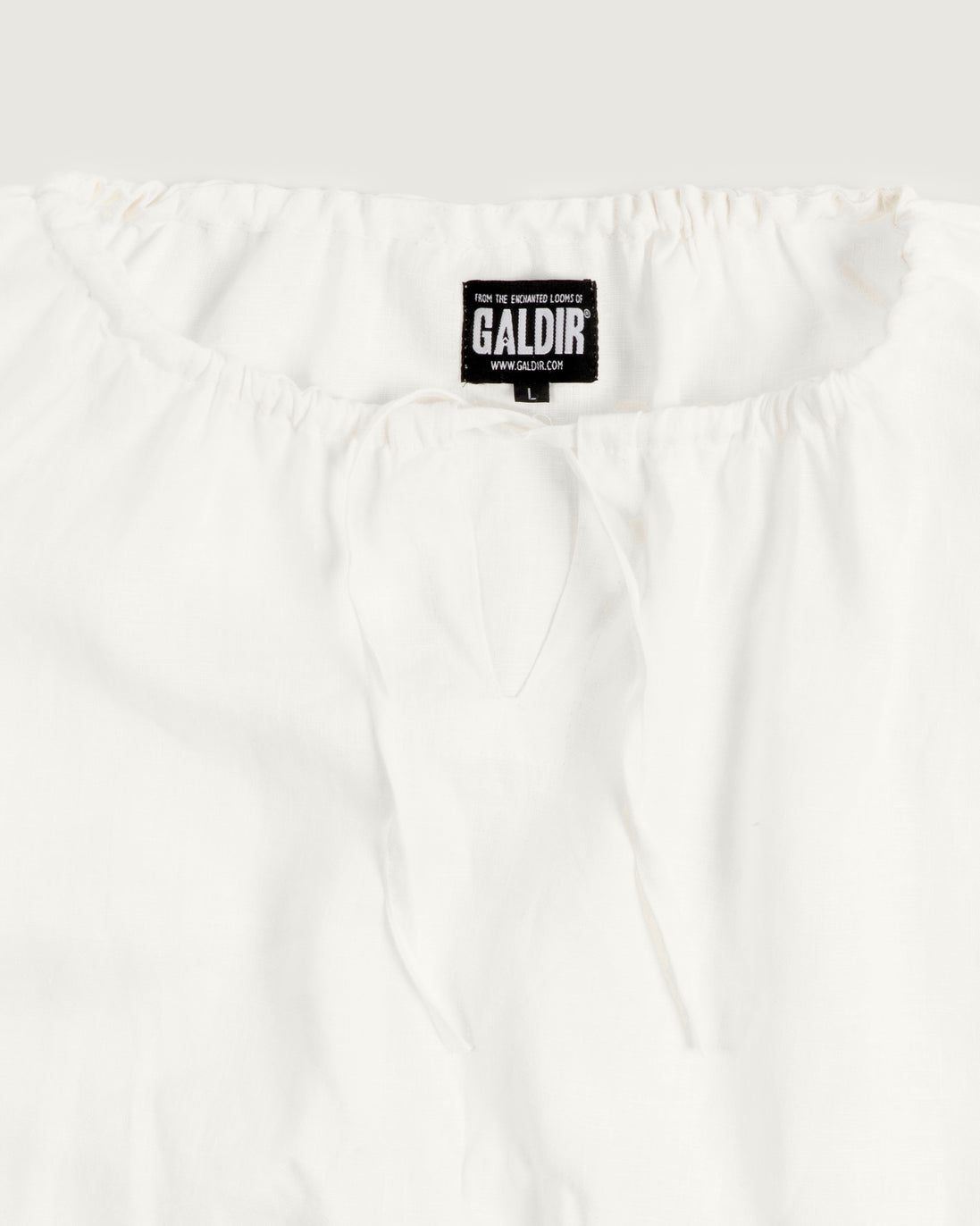 Commoner's Linen Shirt, White