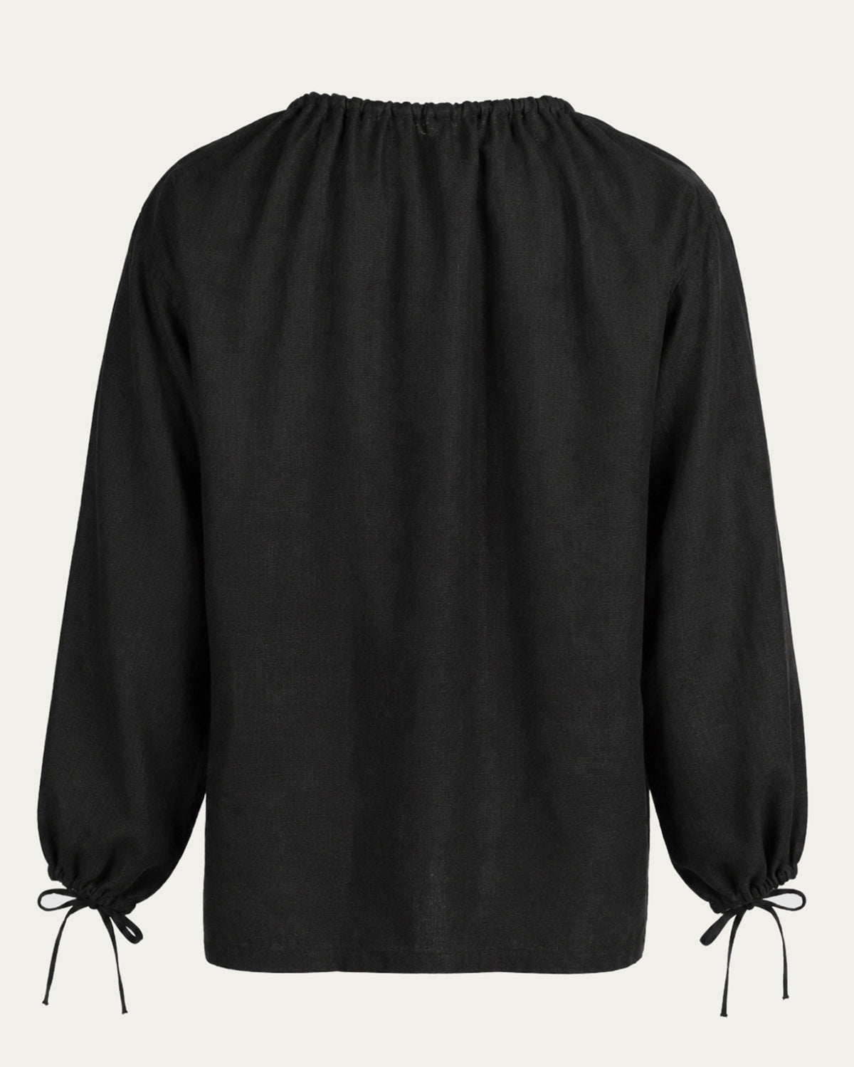 Commoner's Linen Shirt, Black