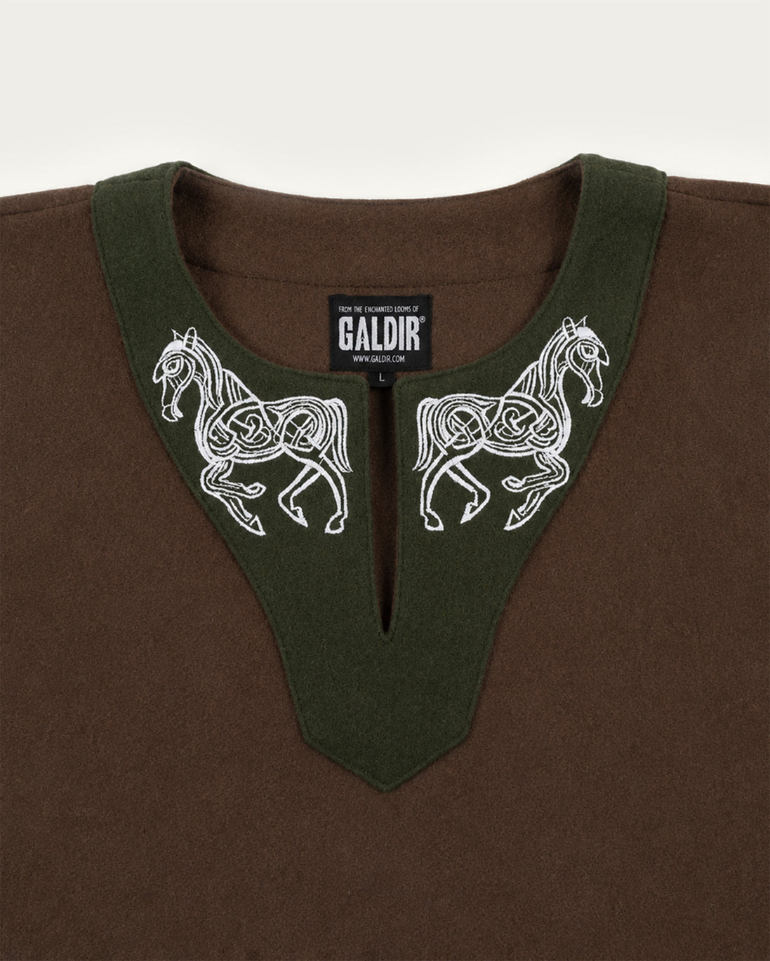 Horselord's Wool Tunic, Brown