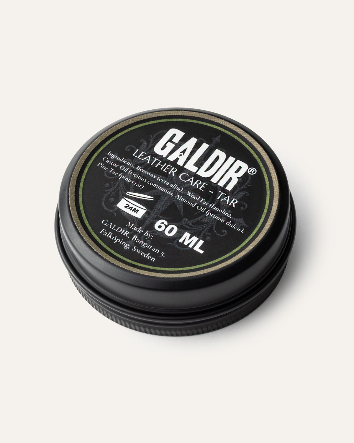Galdir Leather Care, Tar