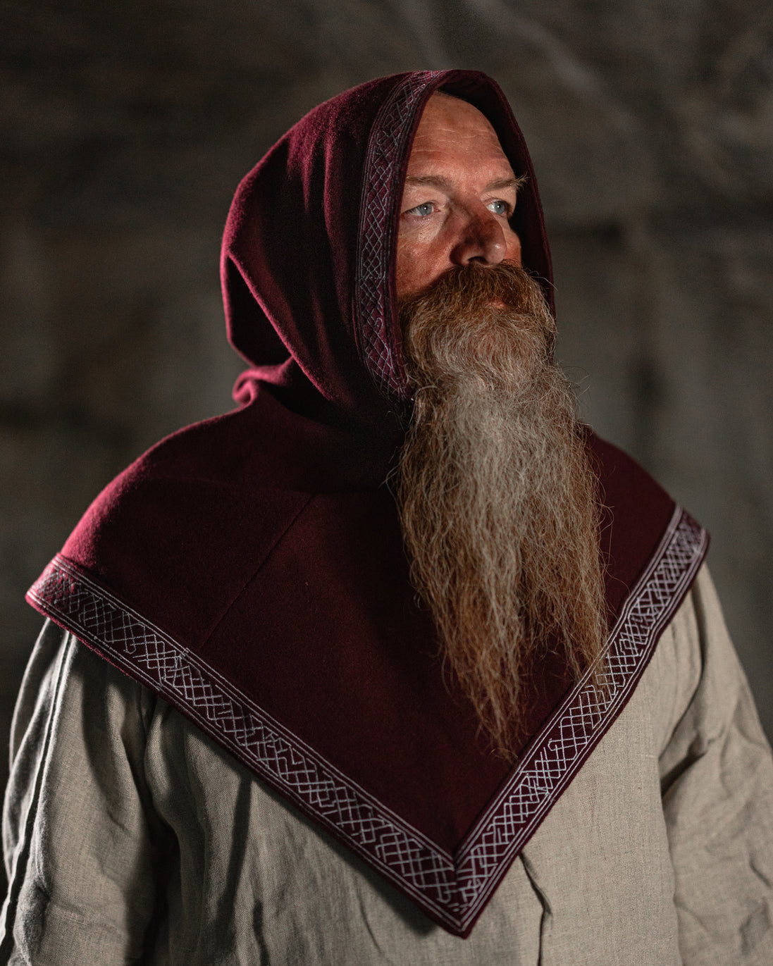 Ironhold Hood, Garnet Red
