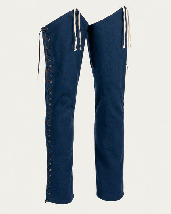 Elven Wool Hose, Night Blue