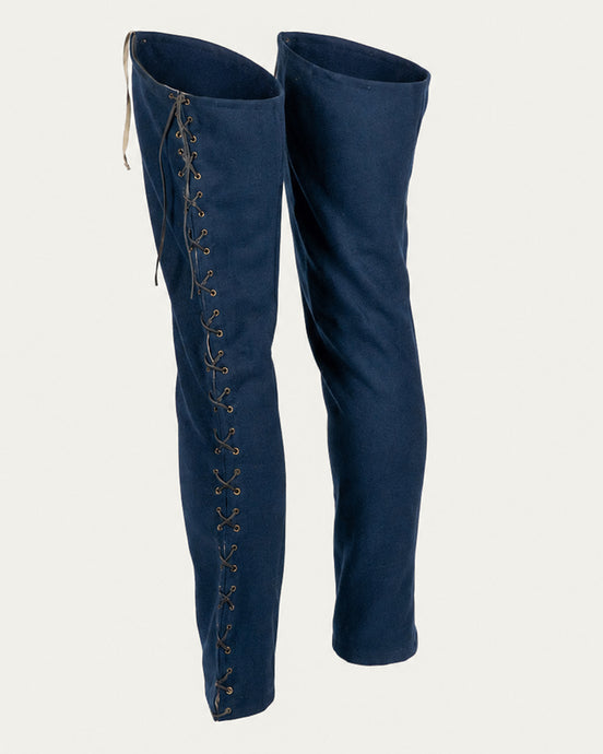 Elven Wool Hose, Night Blue