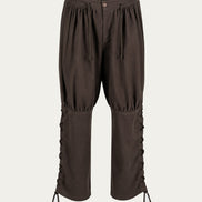 Laced Trousers, Brown