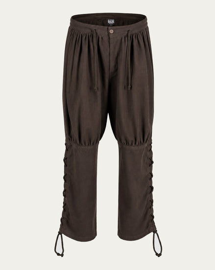 Laced Trousers, Brown
