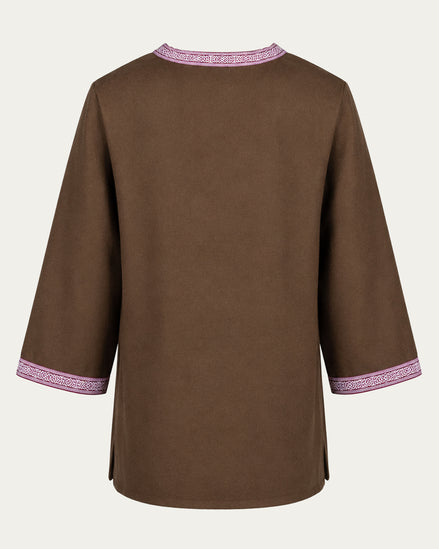 Mountainhall Coat, Earthy Brown