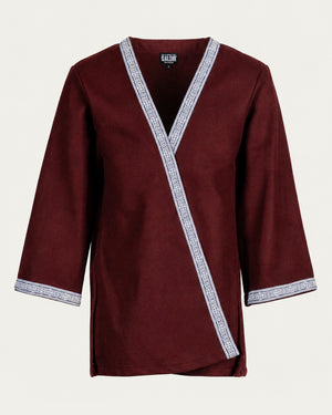 Mountainhall Coat, Garnet Red