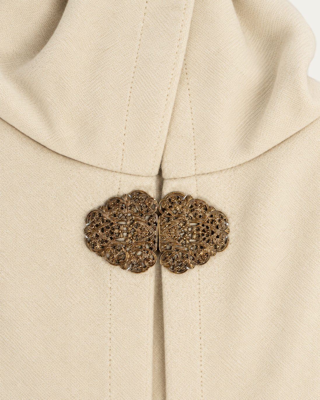 Wool Cloak, Ivory
