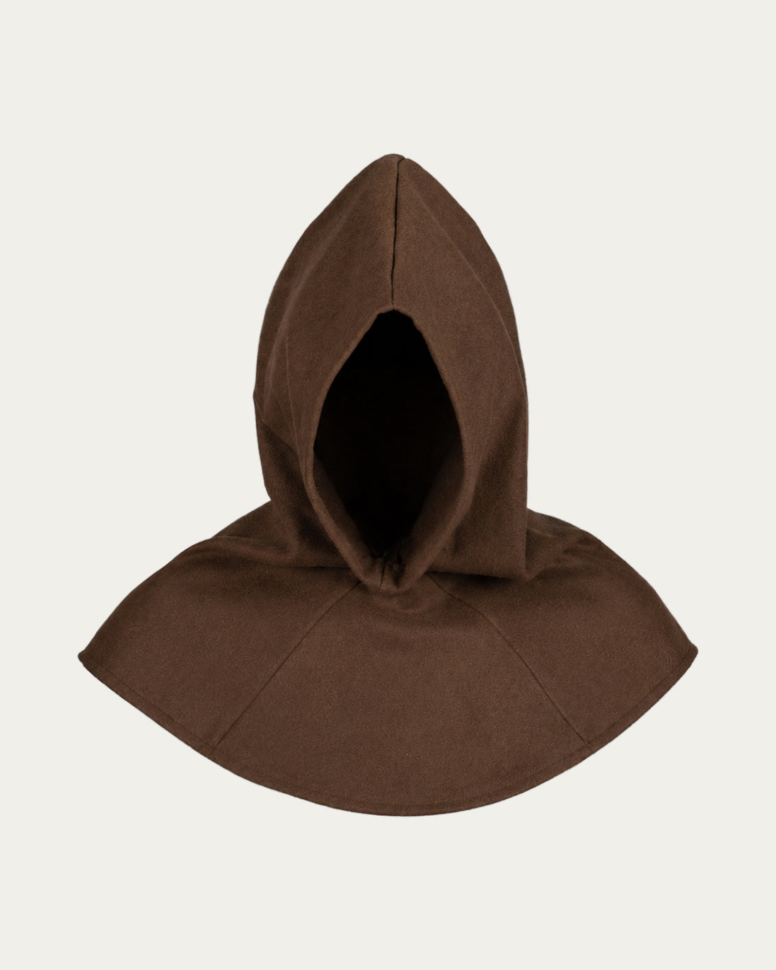 Liripipe Hood, Brown