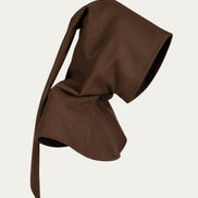 Liripipe Hood, Brown