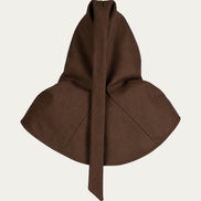 Liripipe Hood, Brown