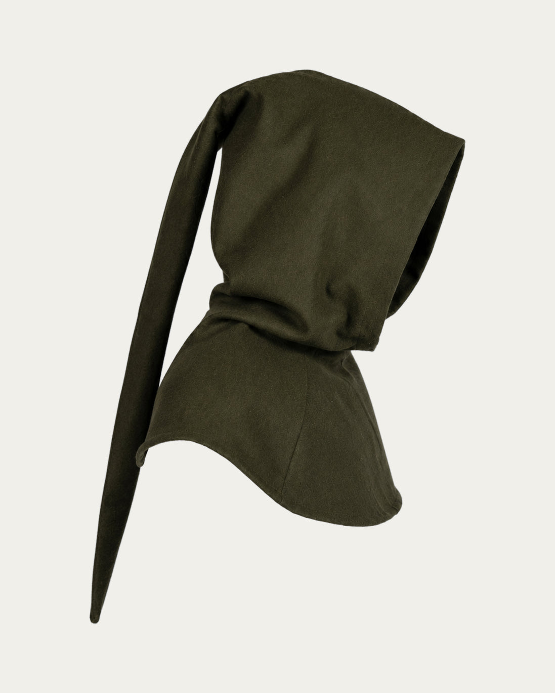 Liripipe Hood, Green
