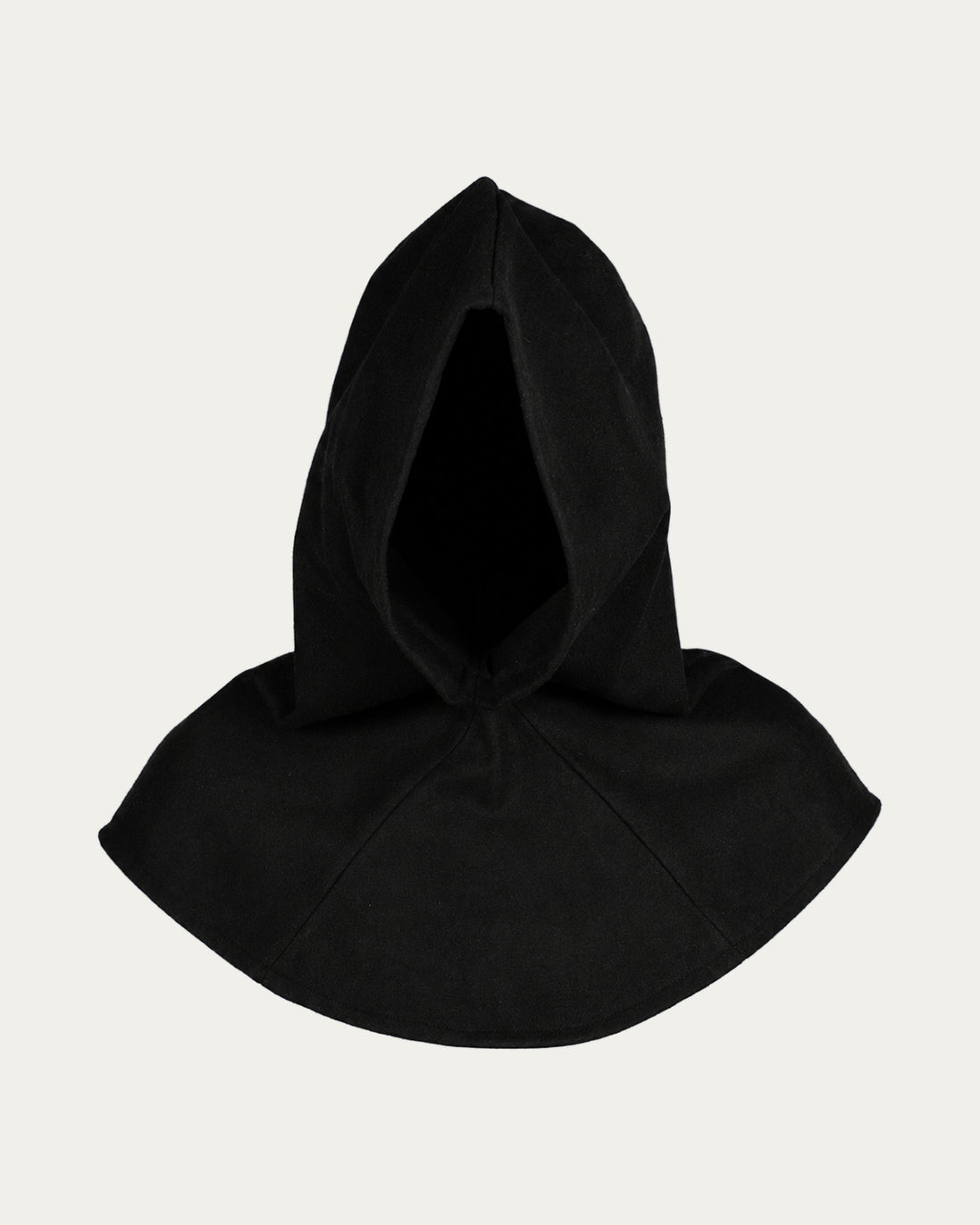 Liripipe Hood, Black
