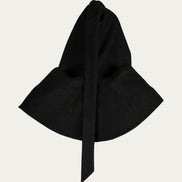 Liripipe Hood, Black