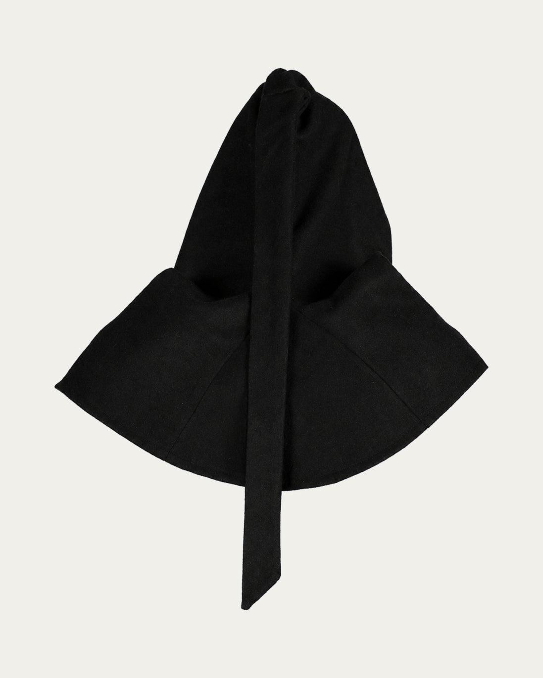 Liripipe Hood, Black