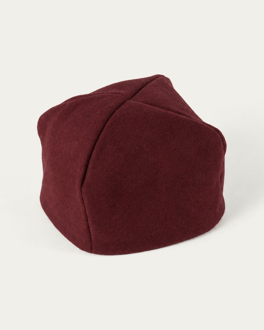 Wanderer’s Felt Cap, Burgundy