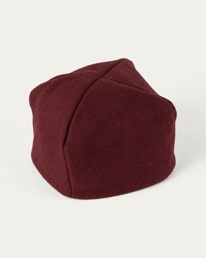 Wanderer’s Felt Cap, Burgundy