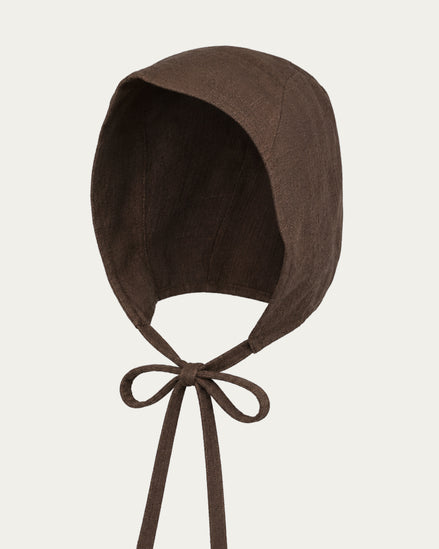 Linen Coif, Brown