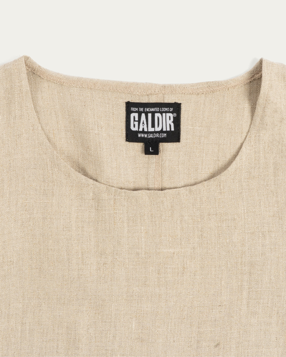 Linen Dress, Natural