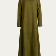 Linen Dress, Green
