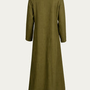 Linen Dress, Green