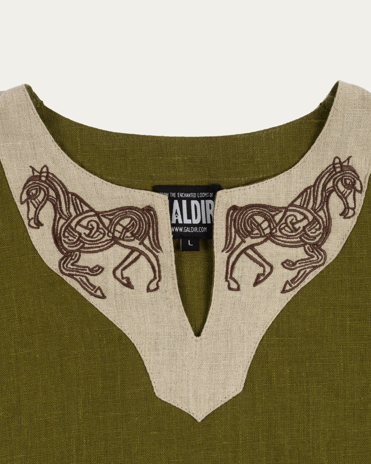 Horselord's Linen Tunic, Green