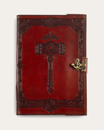 Dwarven Leather Diary, Large