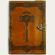 Dwarven Leather Diary, Large