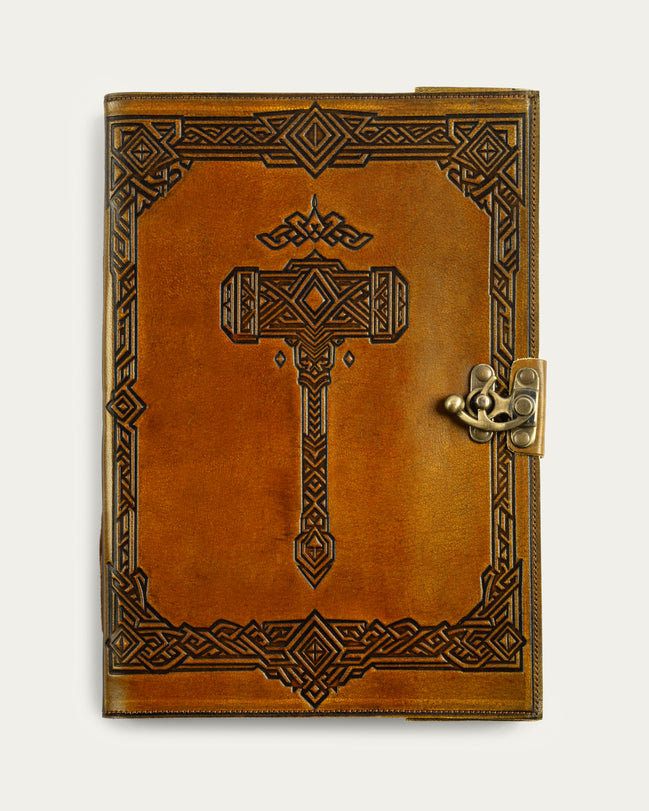 Dwarven Leather Diary, Large