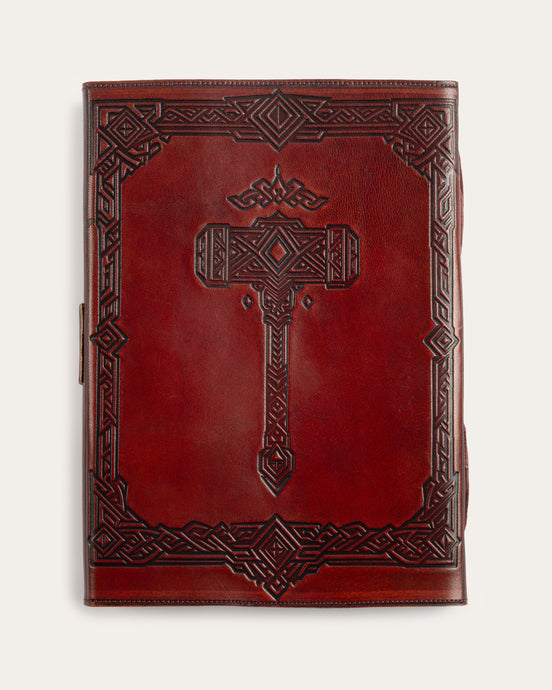 Dwarven Leather Diary, Large