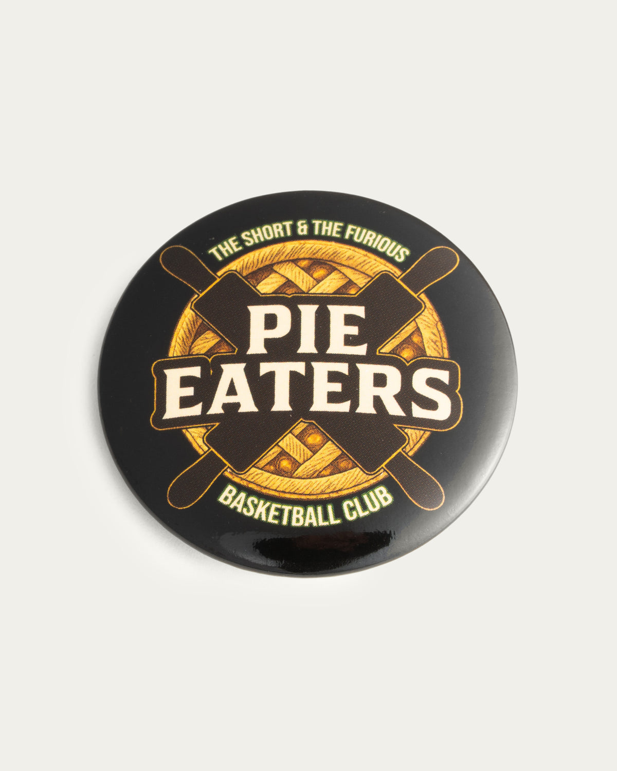 Supporter Pin Badge, Pie Eaters