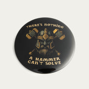 Pin Badge, Hammer Solves