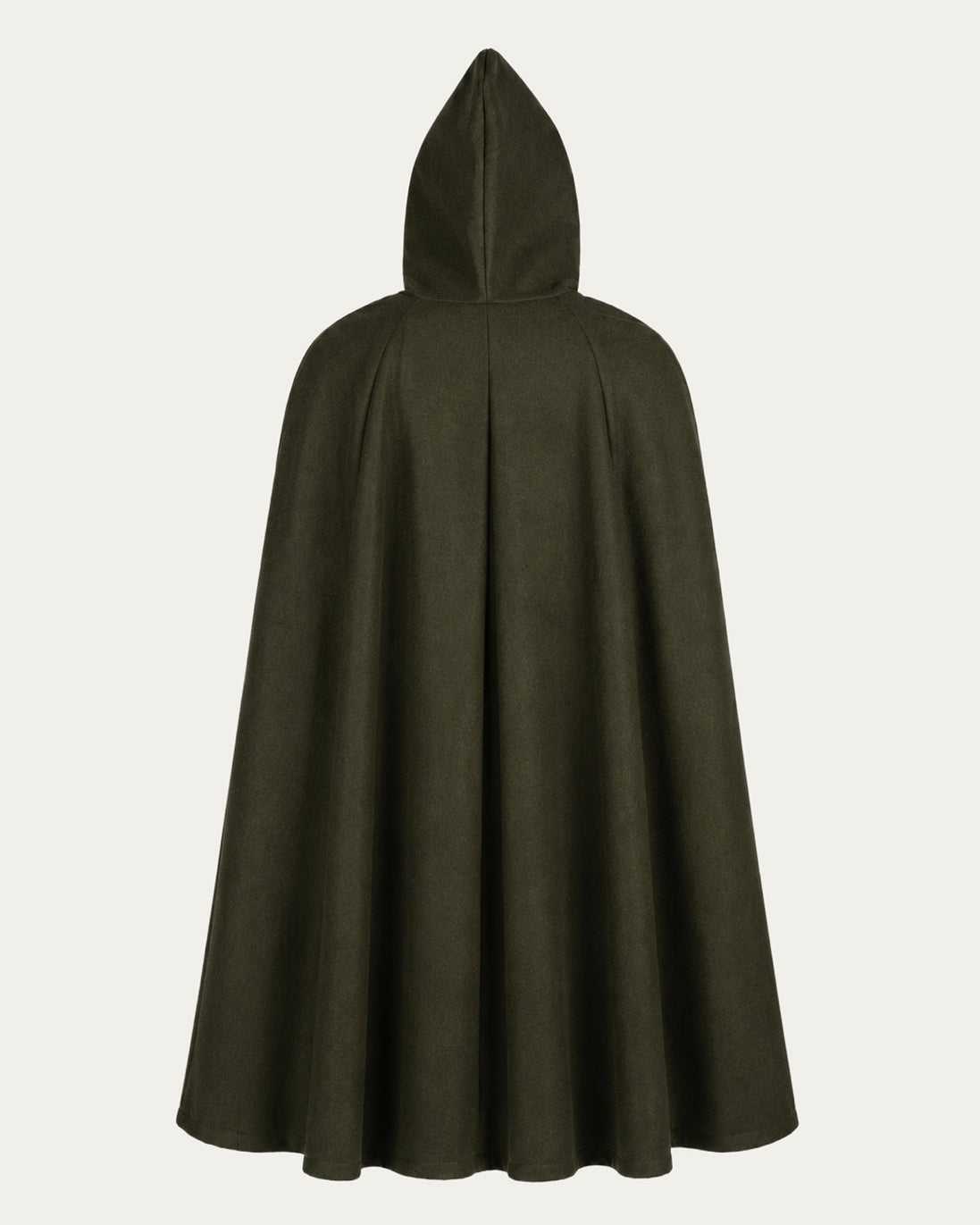 Horselord's Wool Cloak, Deep Green
