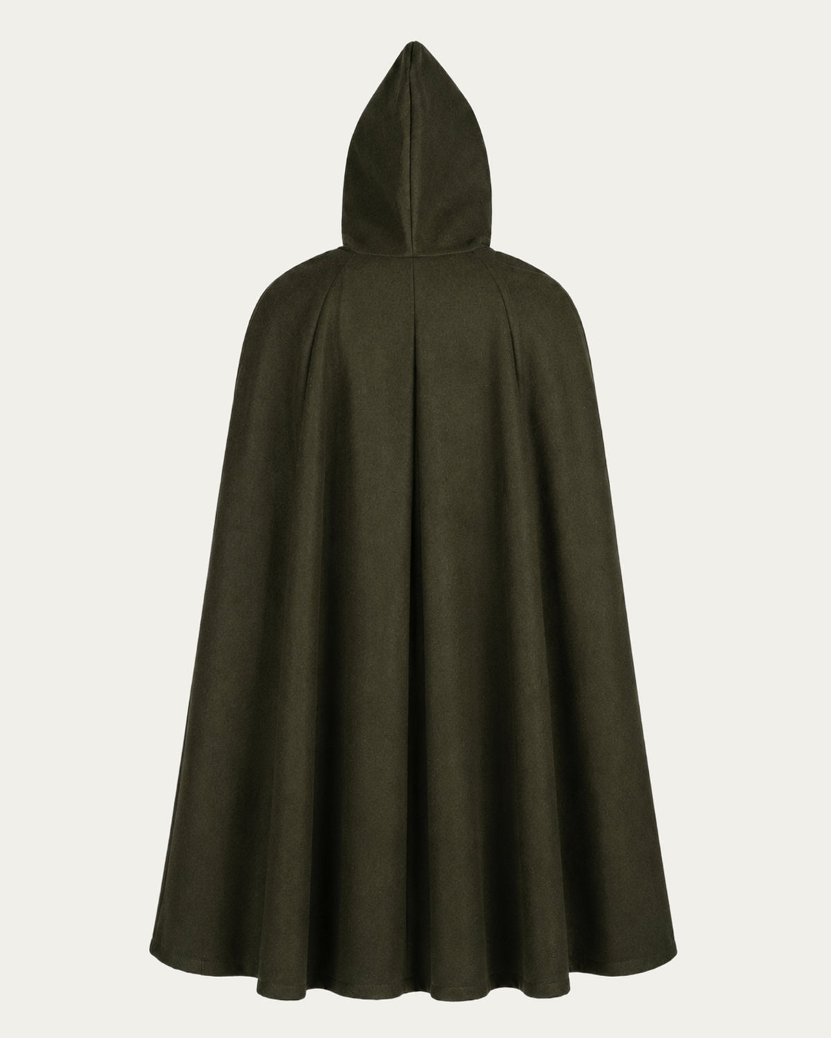 Horselord's Wool Cloak, Deep Green