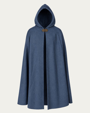 Wool Cloak, Blue
