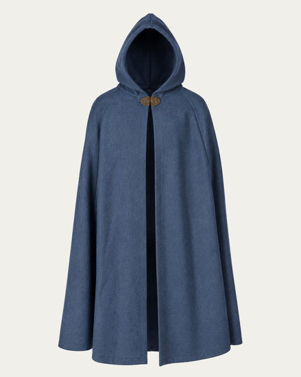 Wool Cloak, Blue