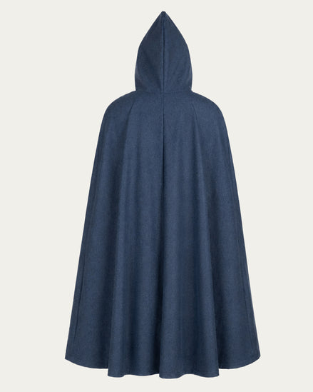 Wool Cloak, Blue