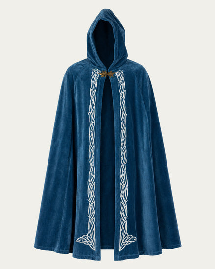 Starwood Velvet Cloak, Sky Blue
