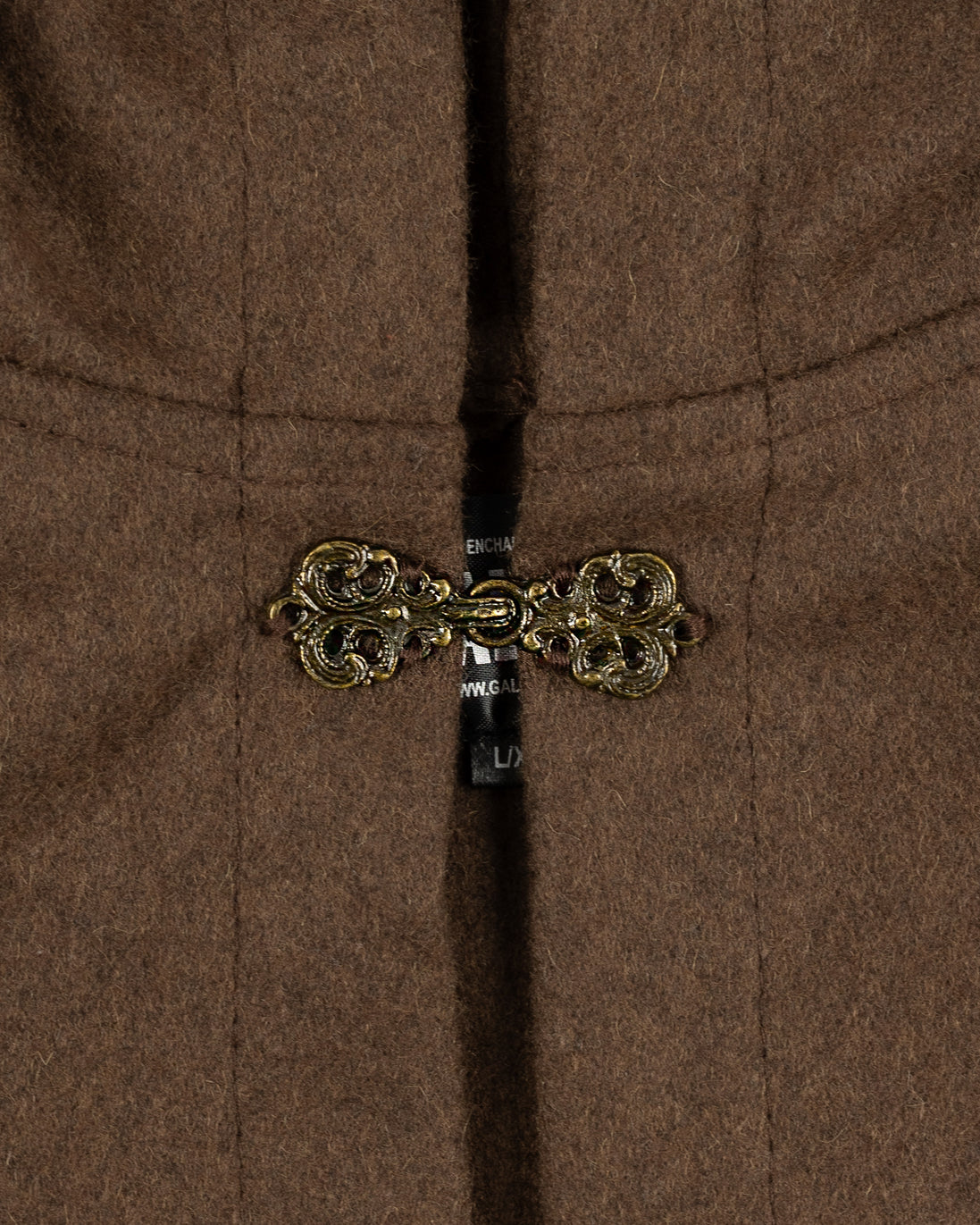 Traveler's Wool Cape, Brown