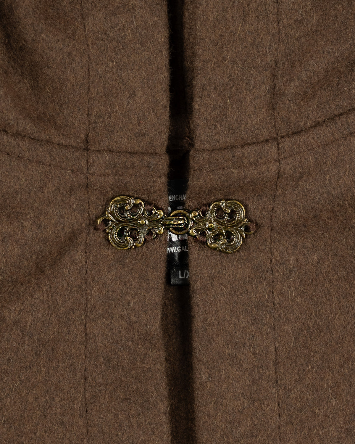 Traveler's Wool Cape, Brown