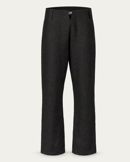 Wanderer's Linen Trousers, Black