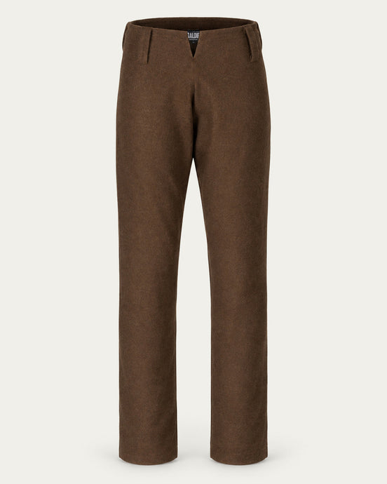 Wanderer's Wool Trousers, Brown